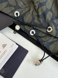 Prada 26SS Fashion Flower Printed Double sided Hooded Windproof Jacket Coat