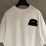 Balenciaga Fashion Embroidered Short Sleeve Couple Casual Versatile T-shirt