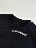 Chrome Hearts Fashion Wings Cross Printed Short Sleeve Couple's Casual Versatile T-shirt