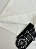 Chrome Hearts Fashion Wings Cross Printed Short Sleeve Couple's Casual Versatile T-shirt