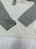 Chrome Hearts 26SS Couple Fashion Color blocked Round Neck Long Sleeve T-shirt