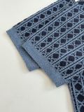 Dior 26SS Fashion Vine Pattern Jacquard Knitted Polo Short Sleeve