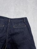 Louis Vuitton 26SS Couple Fashion Embroidered Logo Casual Loose Denim Shorts