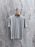 Prada 26SS New Classic Triangle Logo Round Neck Short Sleeve Unisex Casual Loose T-shirt