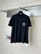 Chrome Hearts Classic Horseshoe Print Casual Short Sleeve Couple's Casual Versatile T-shirt