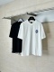 Balenciaga Fashion Manchester United Emblem Embroidered Short Sleeve Couple Casual Versatile T-shirt
