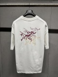 ARC'TERYX Classic Logo Printed T-shirt Unisex Loose Casual Short Sleeve