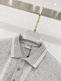 Moncler Classic Embroidered Logo Casual Collar Polo Shirt