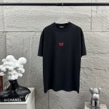 Balenciaga 26SS Classic Embroidered Logo T-shirt Unisex Loose Casual Short Sleeve