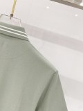 Prada Classic Embroidered Crown Logo Casual Polo Shirt