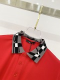 Versace 26SS Fashion Embroidered Logo Collar Polo Shirt