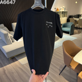 Louis Vuitton 26SS Classic Embroidered Logo T-shirt Unisex Loose Casual Short Sleeve