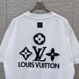 Louis Vuitton 26SS Fashion Embroidered Cowboy Patch Short Sleeve Couple Casual Versatile T-shirt
