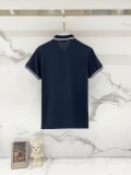 Moncler Classic Embroidered Logo Casual Collar Polo Shirt
