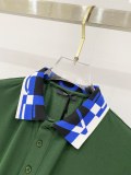Versace 26SS Fashion Embroidered Logo Collar Polo Shirt