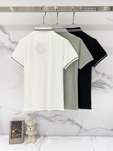 Prada Classic Embroidered Crown Logo Casual Polo Shirt