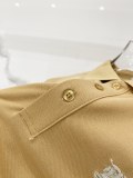 Burberry 26SS Classic Embroidered War Horse Casual Polo Shirt