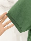 Versace 26SS Fashion Embroidered Logo Collar Polo Shirt