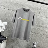 Balenciaga 26SS Classic Logo Printed T-shirt Unisex Loose Casual Short Sleeve