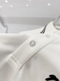 Moncler Classic Embroidered Logo Casual Collar Polo Shirt