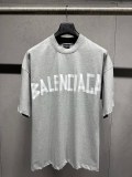 Balenciaga 26SS Classic Logo Printed T-shirt Unisex Loose Casual Short Sleeve