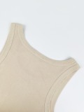 Prada Classic Triangle Logo Casual Versatile Tank Top
