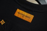 Louis Vuitton 26SS Fashion Embroidered Logo Short Sleeve Couple Casual Versatile T-shirt