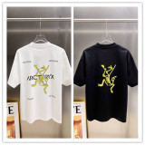 ARC'TERYX 26SS Simple Foam Logo Printed Short Sleeve Couple's Casual Versatile T-shirt