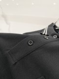Prada Classic Embroidered Crown Logo Casual Polo Shirt