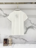 Prada Classic Embroidered Crown Logo Casual Polo Shirt