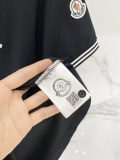 Moncler Classic Embroidered Logo Casual Collar Polo Shirt