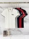 Moncler Classic Embroidered Logo Casual Collar Polo Shirt