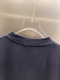 Prada 26SS Fashion 3D Logo Printed Water Washed Short Sleeve Couple's Casual Versatile T-shirt