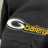 Balenciaga 26SS Classic Logo Printed T-shirt Unisex Loose Casual Short Sleeve