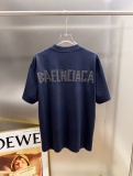 Balenciaga 26SS Fashion 3D Logo Short Sleeve Couple's Casual Versatile T-shirt
