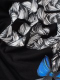 Givenchy Fashion Braid Printed T-shirt Unisex Loose Casual Short Sleeve