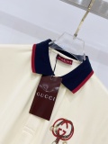 Gucci Classic Embroidered Bell Logo Casual Versatile Polo Shirt