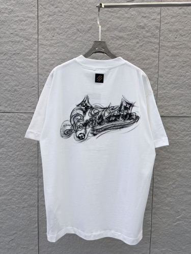 Louis Vuitton 26SS Fashion Embroidered Short Sleeve Couple's Casual Versatile T-shirt