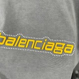 Balenciaga 26SS Classic Logo Printed T-shirt Unisex Loose Casual Short Sleeve