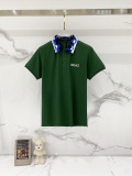 Versace 26SS Fashion Embroidered Logo Collar Polo Shirt