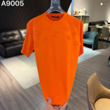 Louis Vuitton Fashion Embroidery LogoT girl Unisex Loose Casual Short Sleeve