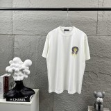 Chrome Hearts 26SS Fashion Printed Short Sleeve Couple Casual Washed T-shirt
