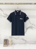 Moncler Classic Embroidered Logo Casual Collar Polo Shirt