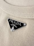 Prada Classic Triangle Logo Casual Versatile Tank Top