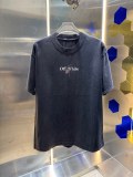 Off White 26SS Classic Arrow Spider Printed Short Sleeve Couple Casual Washed T-shirt