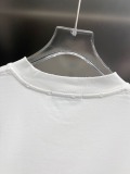 Prada 26SS Fashion 3D Logo Printed Water Washed Short Sleeve Couple's Casual Versatile T-shirt
