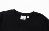 Burberry Fashion Logo Printed T-shirt Unisex Loose Casual Short Sleeve