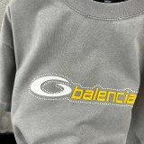 Balenciaga 26SS Classic Logo Printed T-shirt Unisex Loose Casual Short Sleeve