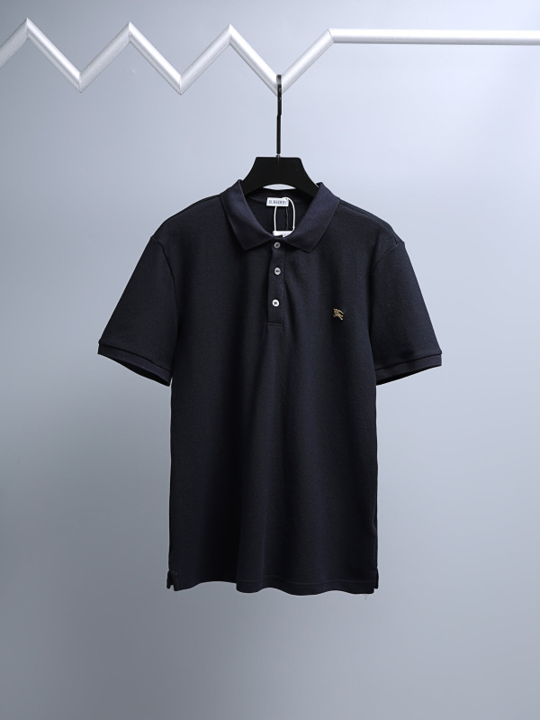 Burberry Classic Embroidered War Horse Casual Versatile Polo Shirt