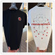 Chrome Hearts Fashion Heavy Industry Embroidery LogoT girl Unisex Loose Casual Short Sleeve